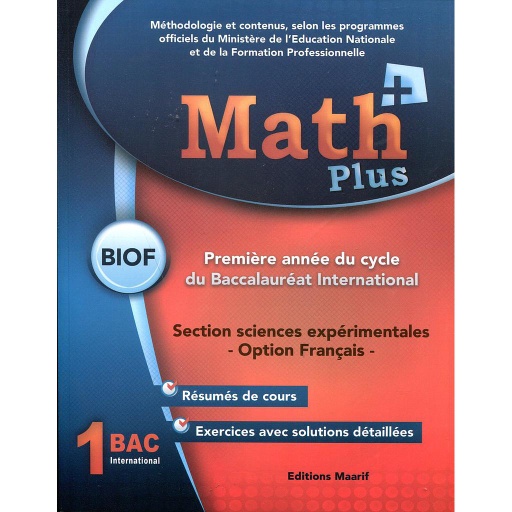 Maths202B20plus201er20BAC20S20expC3A9rimentales-20BIOF.jpg Maths + plus 1er BAC S expérimentales- BIOF – Image 1