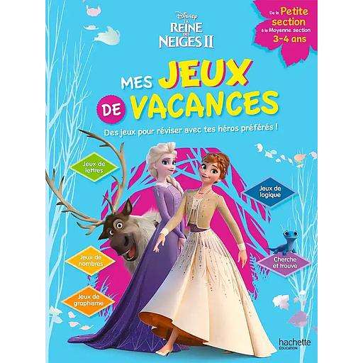 Mes jeux de vacances La Reine des neiges 2 PS