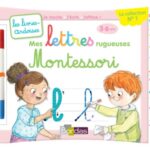 Mes lettres rugueuses Montessori  - Avec un feutre effaçable
