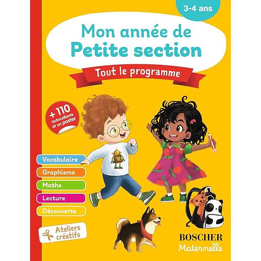 Mon20annC3A9e20de20petite20section203-420ans2020-202B11020autocollants20et20un20poster.jpg Mon année de petite section 3-4 ans - +110 autocollants et un poster – Image 1
