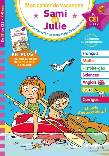 Mon20cahier20de20vacances20Sami20et20Julie2020-20Du20CE120au20CE2.jpg Mon cahier de vacances Sami et Julie - Du CE1 au CE2 – Image 1