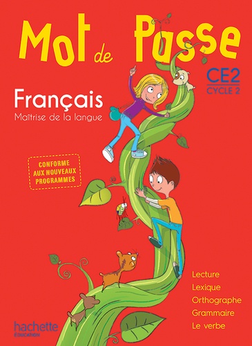 Mot20de20Passe20FranC3A7ais20CE220-20Manuel20-202016.jpg Mot de Passe Français CE2 - Manuel - 2016 – Image 1