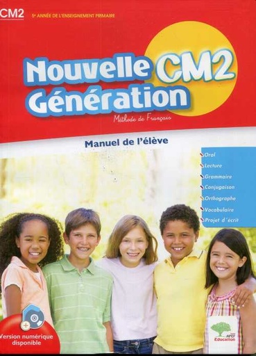 Nouvelle20GC3A9nC3A9ration20CM220Livre.jpg Nouvelle Génération CM2 Livre – Image 1