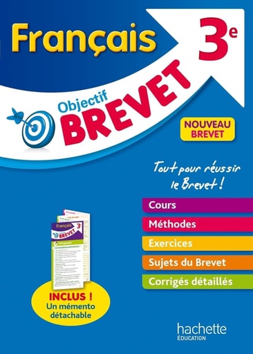 Objectif20Brevet20-20FranC3A7ais203e.jpg Objectif Brevet - Français 3e – Image 1