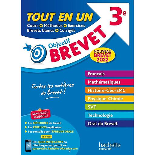 Objectif20Brevet20-20Tout-en-un203e.jpg Objectif Brevet - Tout-en-un 3e – Image 1