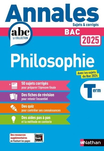Philosophie20Tle20-20Sujets202620corrigC3A9s.jpg Philosophie Tle - Sujets & corrigés – Image 1