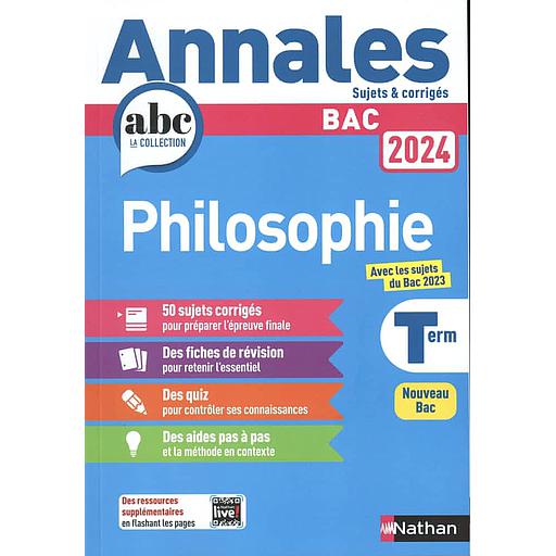Philosophie20Tle2020-20Sujets202620corrigC3A9s.jpg Philosophie Tle - Sujets & corrigés – Image 1