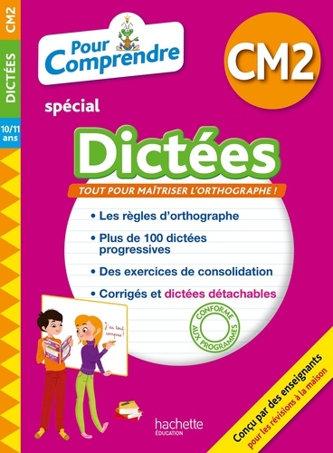 Pour20comprendre20spC3A9cial20DictC3A9es20CM22020-2010-1120ans.jpg Pour comprendre spécial Dictées CM2 - 10/11 ans – Image 1