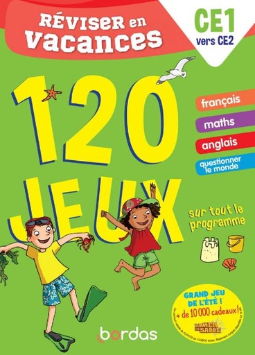 RC3A9viser20en20vacances20du20CE120au20CE22020-2012020jeux20sur20tout20le20programme.jpg Réviser en vacances du CE1 au CE2 - 120 jeux sur tout le programme – Image 1