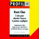 RENE CHAR (1907-1988). 5 clés pour aborder l'oeuvre, 5 poèmes expliqués