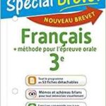 Spécial Brevet - Fiches Français 3e - Nouveau programme 2016