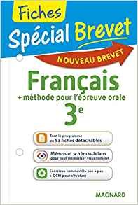 SpC3A9cial20Brevet20-20Fiches20FranC3A7ais203e20-20Nouveau20programme202016.jpg Spécial Brevet - Fiches Français 3e - Nouveau programme 2016 – Image 1