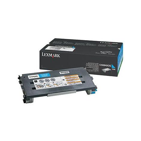 c500h2cg.jpg Toner LEXMARK Laserjet Cyan (Réf : C500H2CG) – Image 1