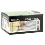 Toner Lexmark Haute capacité Jaune (Réf : C540H1YG)