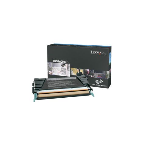 c734a2kgdn.jpg Toner LEXMARK Laserjet Noir (Réf : C734A2KG) – Image 1