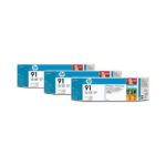 Multipack de cartouches d'encre HP 91 (C9486A)