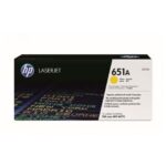 Cartouche de toner HP Laserjet 651A Jaune (CE342A)