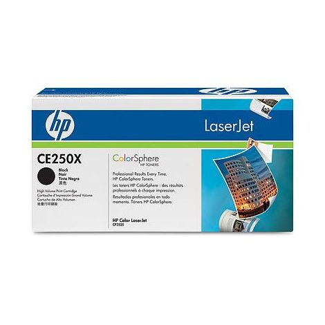 ce250x.jpg Toner Noir HP Color LaserJet (Réf : CE250X ) – Image 1