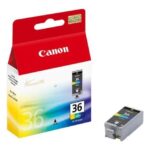 Cartouche D'impression Noire & Couleur Canon CLI-36