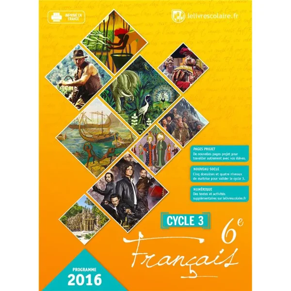 FRANCAIS LIVRE SCOLAIRE FR 6° MANUEL