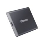 DISQUE DUR EXTERNE Samsung 1To SSD T7 USB Type-C Noir (MU-PC1T0T)