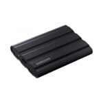 DISQUE DUR EXTERNE SAMSUNG PORTABLE SSD 2TB T7 SHIELD BLACK (MU-PE2T0S/EU)