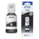 Bouteille D'encre Epson Ecotank 103 Noir D'origine (C13T00S14A)