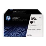 Toner HP 05A pack de 2 Toners HP LaserJet Noir (CE505D)
