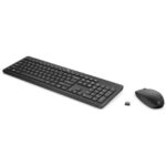 Ensemble clavier et souris sans fil HP 235 AZERTY  (1Y4D0AA)