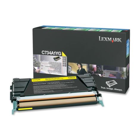 jaune_3.jpg TONER LEXMARK C734A1YG C734/C736 JAUNE – Image 1