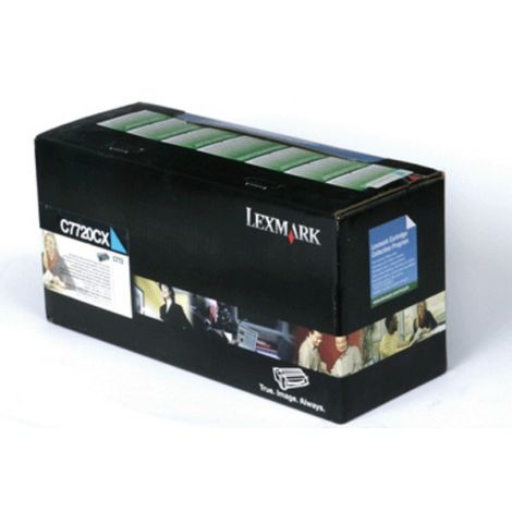 l_00608666.jpg Toner LEXMARK Laserjet Cyan (Réf : C7720CX) – Image 1