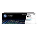 Toner noir LaserJet HP 207A authentique (W2210A)