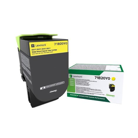 mu9k1v1qthimv94qcbyv58-30.jpg Toner LEXMARK Laserjet Jaune CS317-CX317-CS417-CX417-CS517-CX517 – Image 1