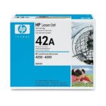 Cartouche d'impression Noir HP LaserJet (Réf Q5942A)