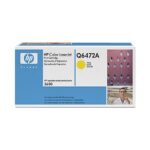 Cartouche d'impression Jaune HP Color LaserJet (Réf : Q6472A)