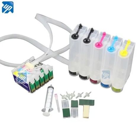 systeme-d-alimentation-continue-en-encre-ciss-ave.jpg Système d'alimentation continue en encre CISS, avec puce de réinitialisation automatique, pour epson B1100 T0711(2)-1002 (B7FE43D) – Image 1