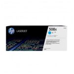 Toner HP 508X Cyan grande capacité LaserJet d'origine (CF361X)