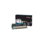 Cartouche de toner D'origine Lexmark Cyan (X746A2CG)
