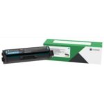 Toner D'origine Lexmark CS/CX331, 431 Cartouche cyan de 1 500 pages (20N50C0)