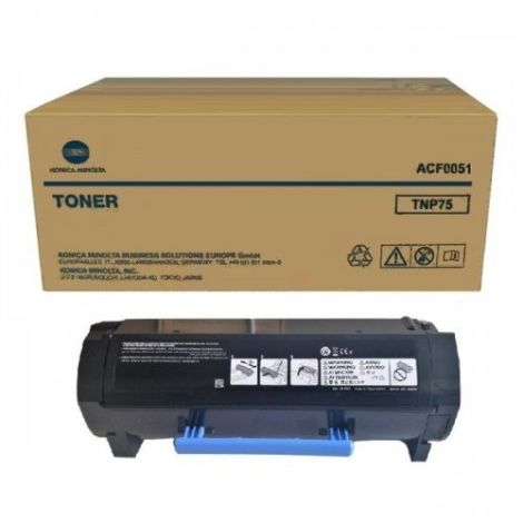 Toner Konica Minolta noir TNP75 pour  Bizhub 5000i et 5020i - 20000 pages (ACF0051) – Image 1