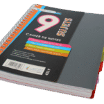 Registre  Université A4 Spirale 9 Sujets BLEU MARINE